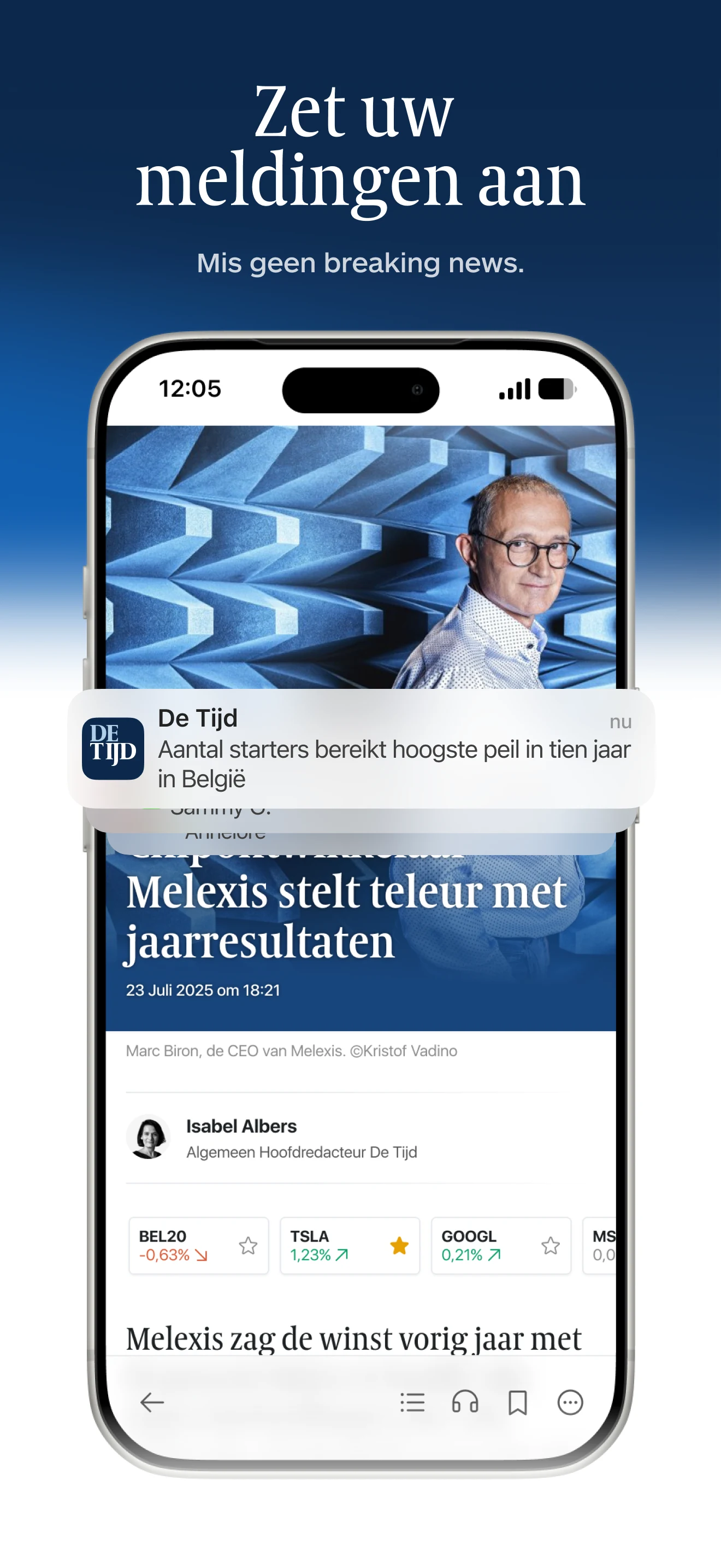 De Tijd screenshot