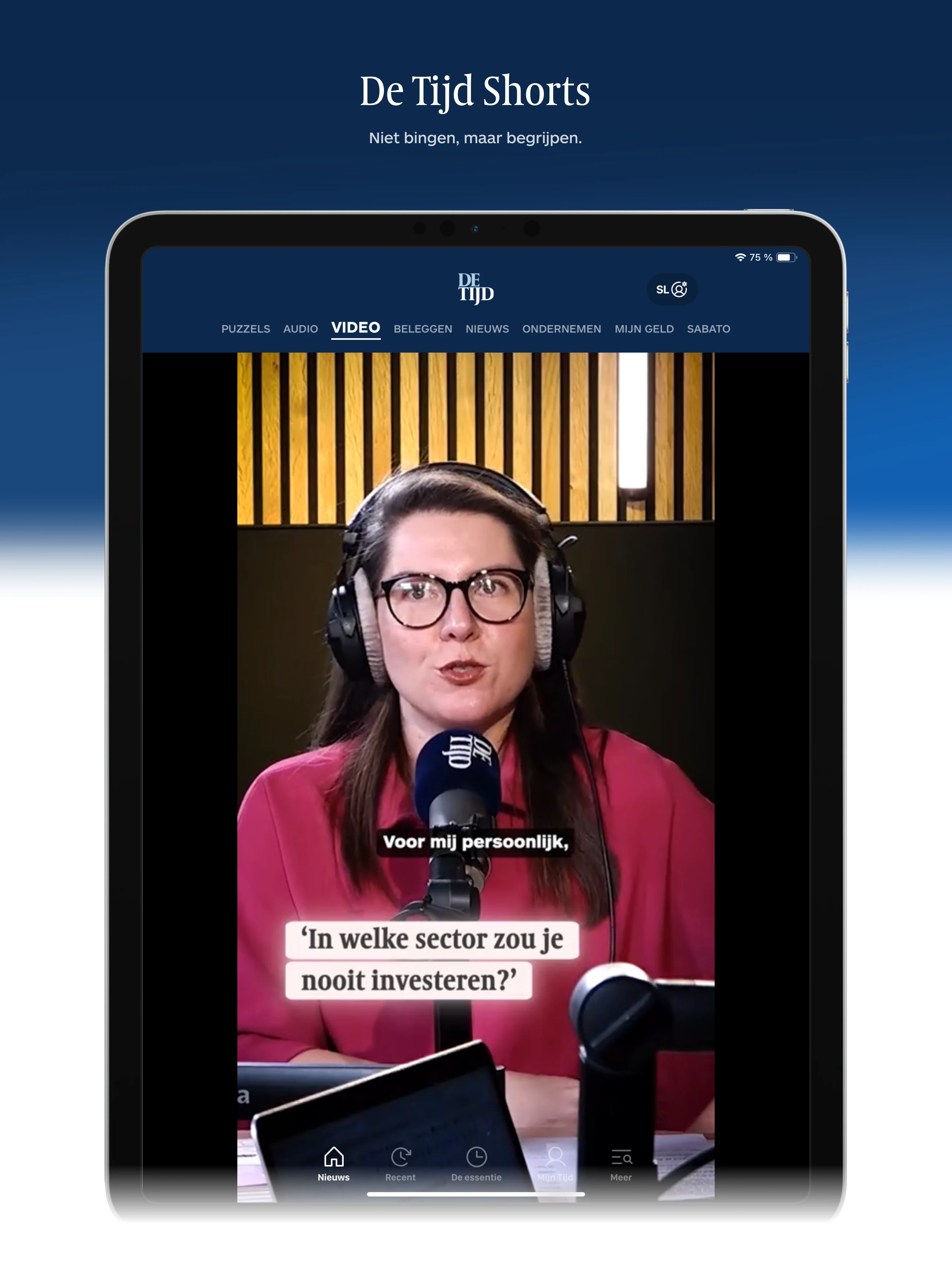 De Tijd screenshot